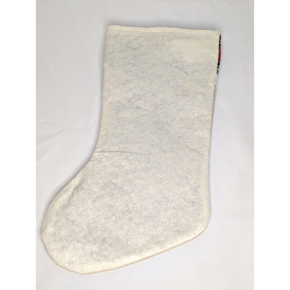 Plaid Christmas Stocking - New - Picture 2 of 2